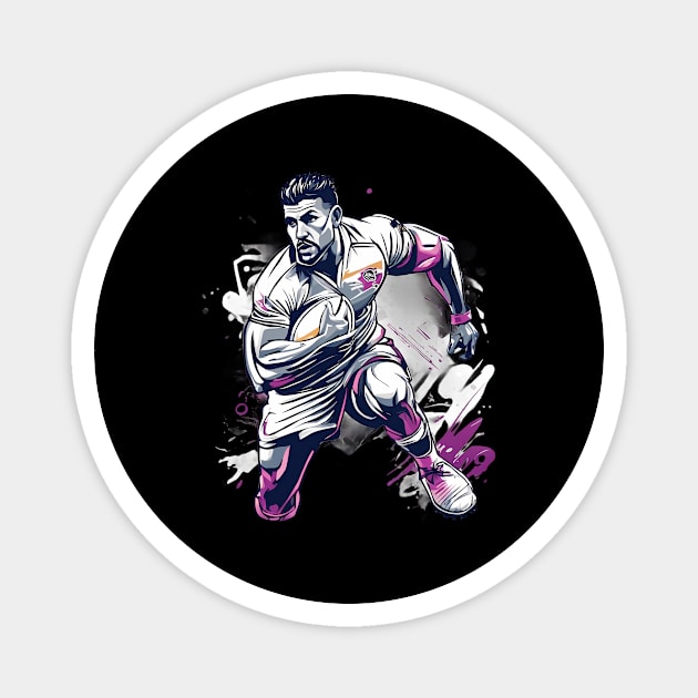 South Africa Rugby Magnet by animegirlnft